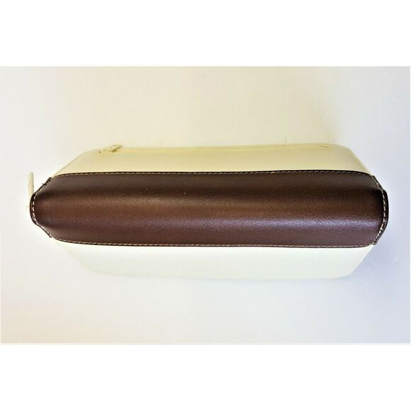 CL America Bone Color Faux Leather Shoulder Strap Handbag w/ Wallet / Billfold - Picture 8 of 12